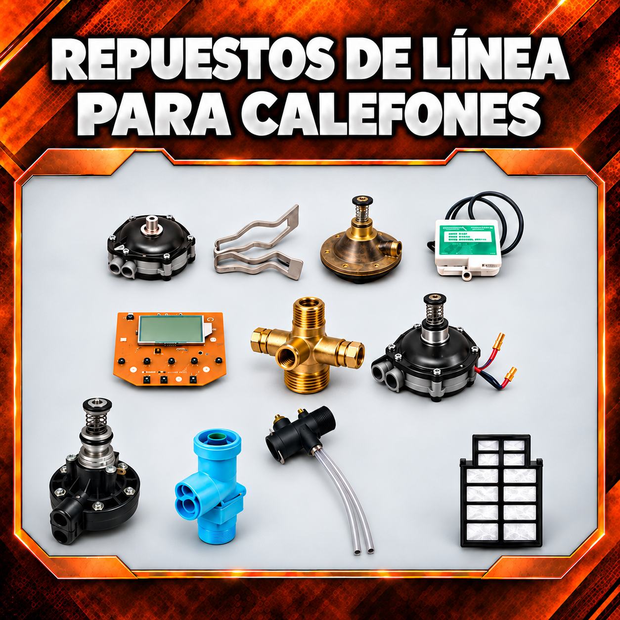 Repuestos de línea para calefones